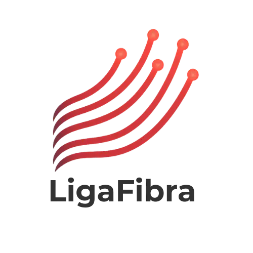 Logotipo da LigaFibra - empresa de internet